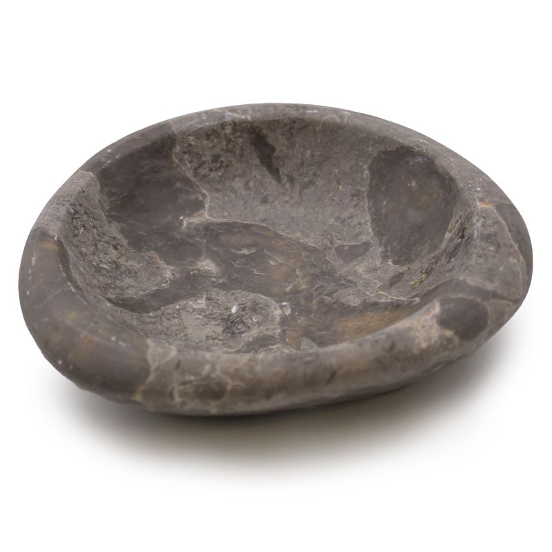 Trioval Marmorschale
