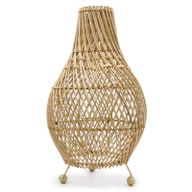 Rattan-Tischlampen - Natur