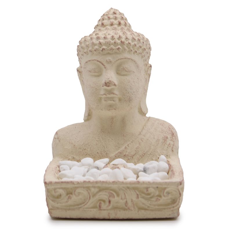Buddha Feng Shui Räucherstäbchen (Creme)