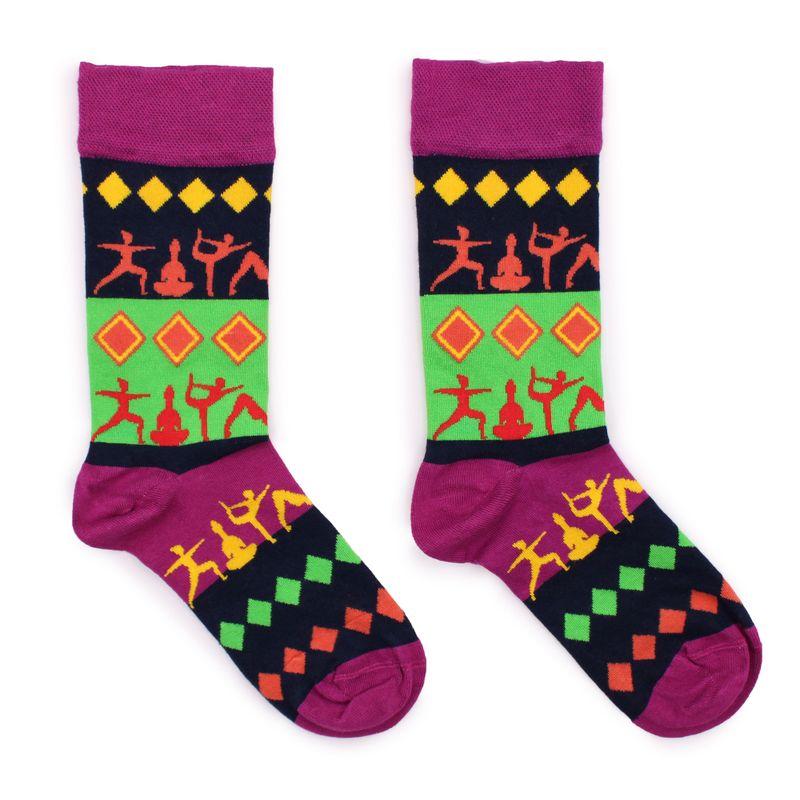 Hop Hare Bambussocken  (36-40) - Yoga-Posen