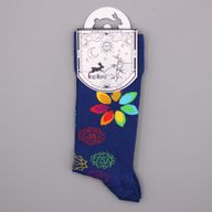 Hop Hare Bambussocken (36-40) - Regenbogen-Chakra
