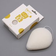 Tropfenförmiger Konjac-Schwamm- Natürlich - Empfindliche Haut
