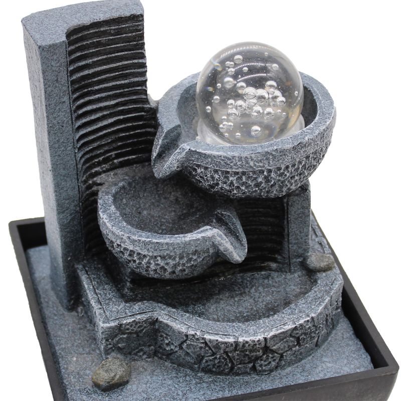 Tischwasserspiel – 18 cm – entspannende Ausgießtöpfe