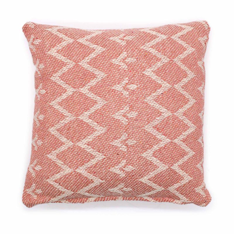 Klassischer Kissenbezug – Jaggered Pink – 40 x 40 cm