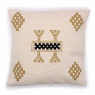 Klassischer Kissenbezug – Berber-Design – 45 x 45 cm