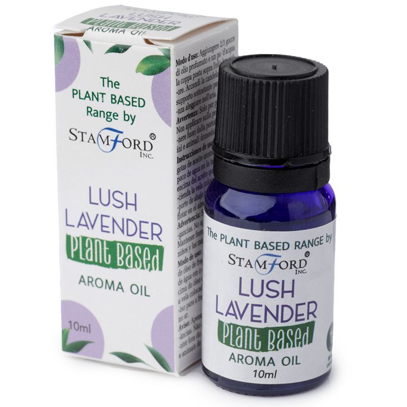 Packung mit 6 Aromaölen auf pflanzlicher Basis - Üppiger Lavendel