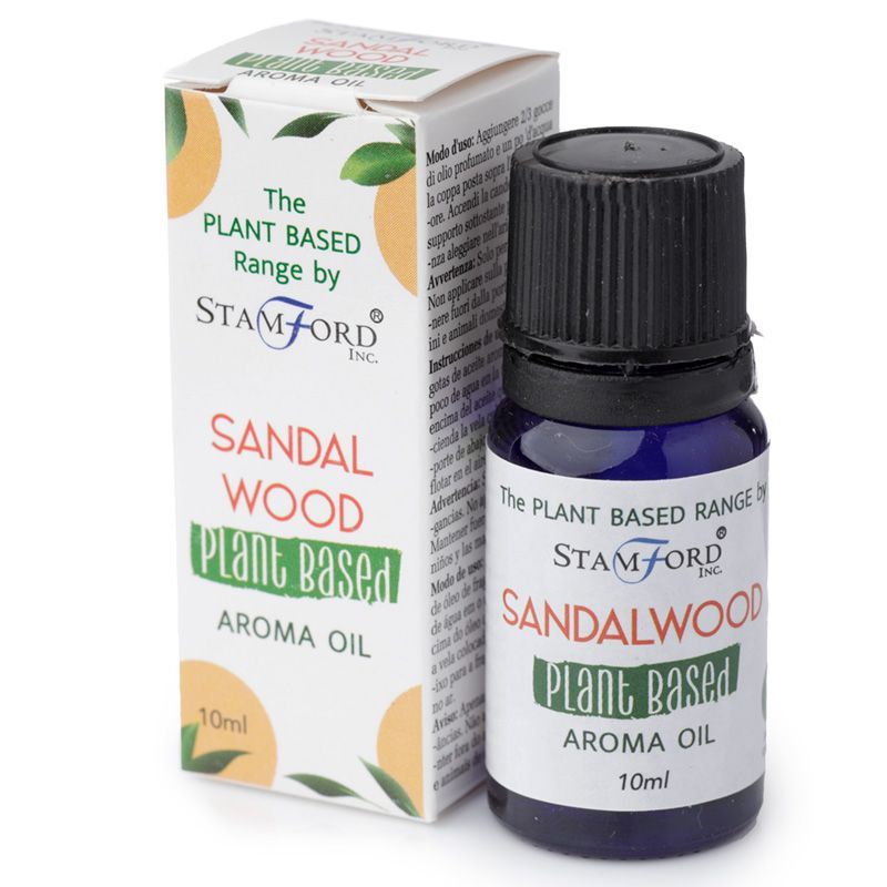 Packung mit 6 pflanzlichen Aromaölen - Sandelholz