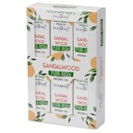 Packung mit 6 pflanzlichen Aromaölen - Sandelholz