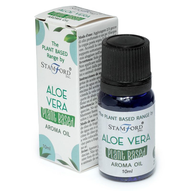 Packung mit 6 pflanzlichen Aromaölen - Aloe Vera