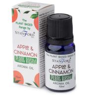 Packung mit 6 pflanzlichen Aromaölen - Apfel-Zimt