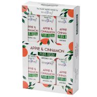 Packung mit 6 pflanzlichen Aromaölen - Apfel-Zimt
