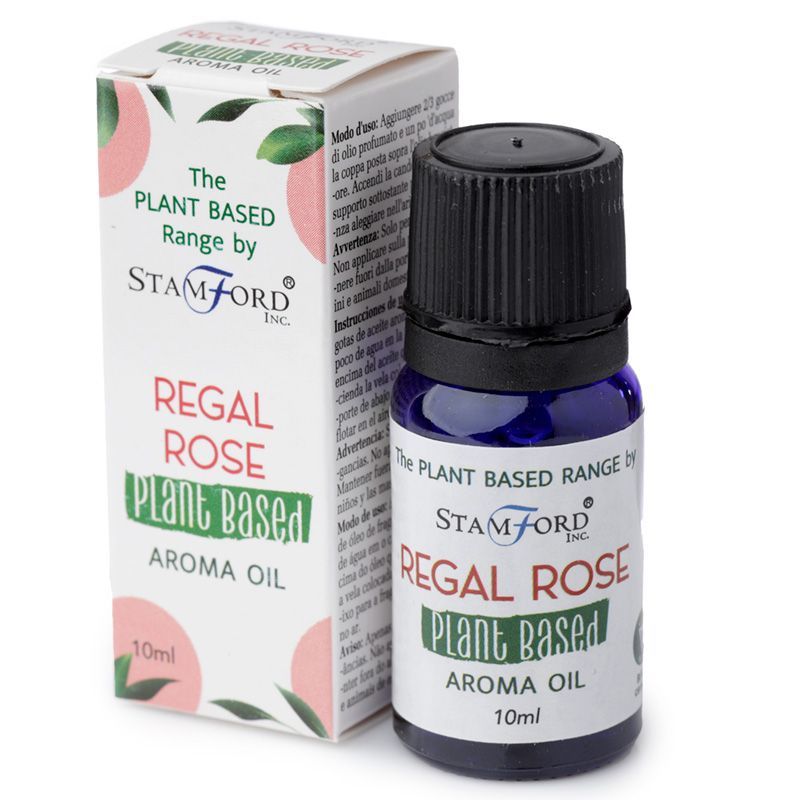 Packung mit 6 Aromaölen auf Pflanzenbasis - Regal Rose