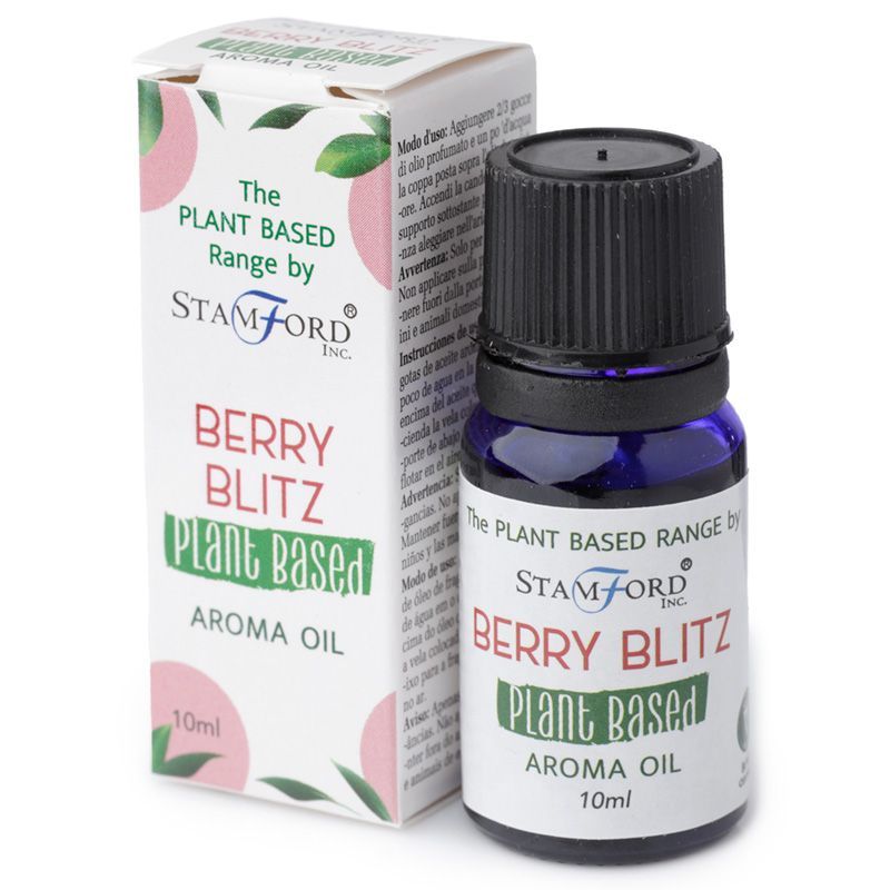 Packung mit 6 Aromaölen auf Pflanzenbasis - Berry Blitz
