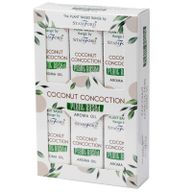 Packung mit 6 Aromaölen auf Pflanzenbasis - Kokosnusszubereitung