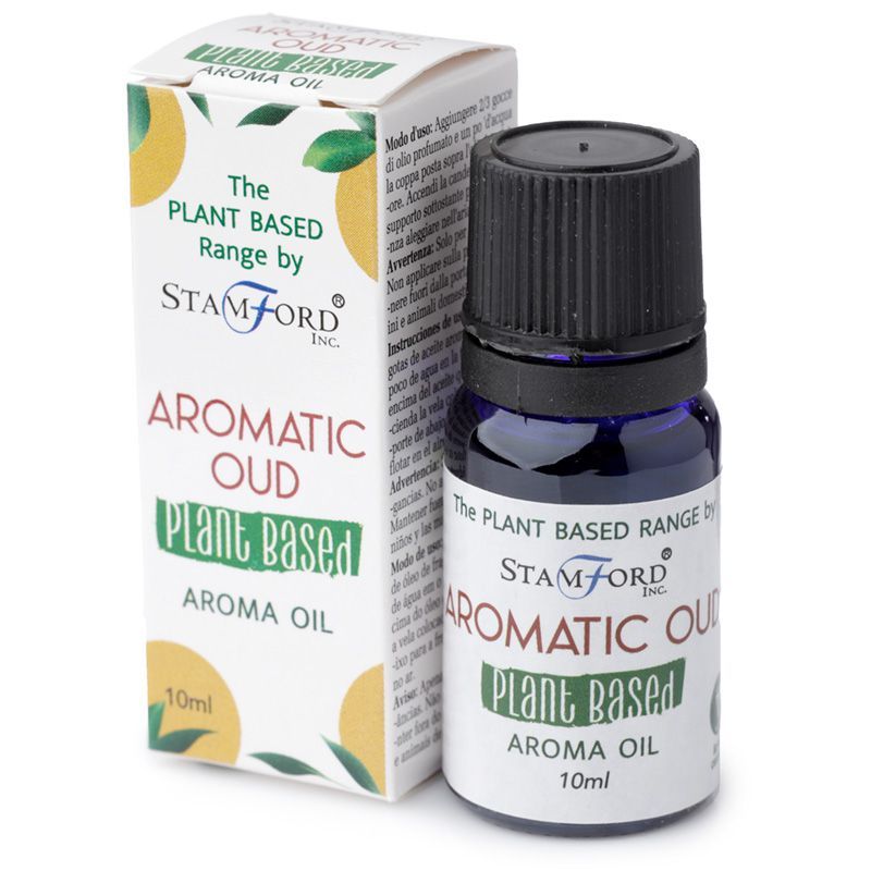 Packung mit 6 Aromaölen auf Pflanzenbasis - Aromatisches Oud