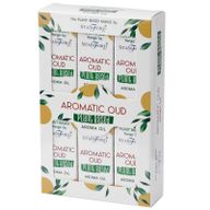 Packung mit 6 Aromaölen auf Pflanzenbasis - Aromatisches Oud