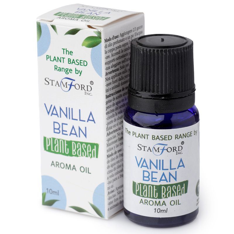 Packung mit 6 pflanzlichen Aromaölen - Vanilleschote