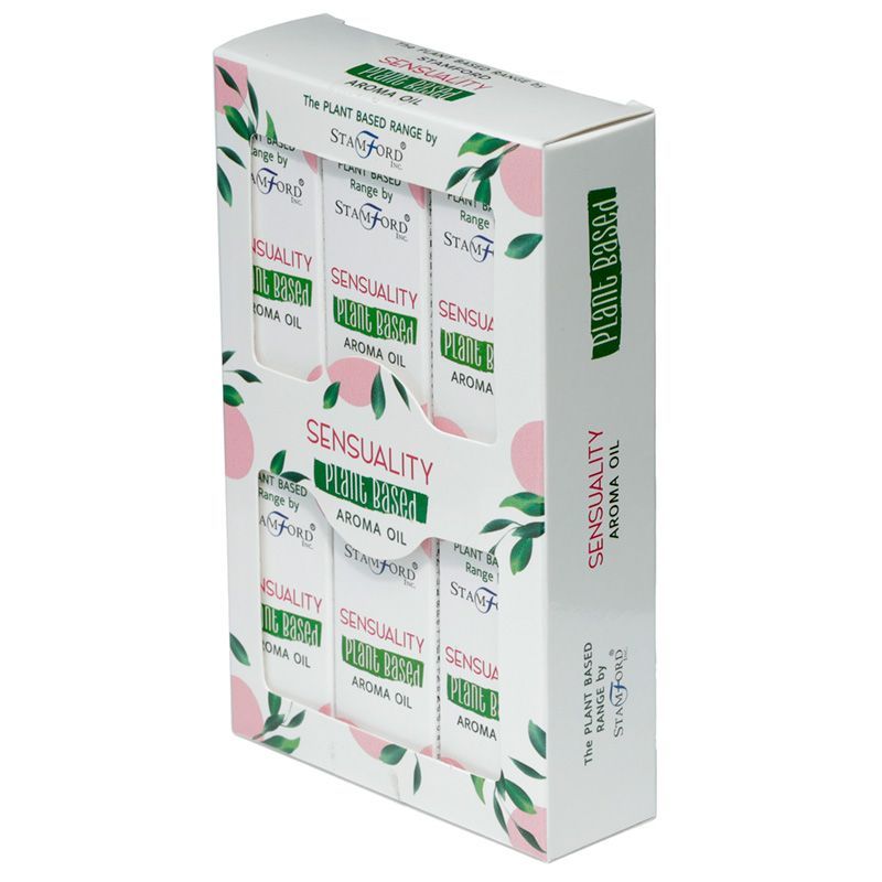 Packung mit 6 Aromaölen auf Pflanzenbasis - Sinnlichkeit