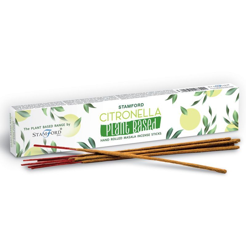 Packung mit 6 pflanzlichen Masala-Räucherstäbchen – Citronella