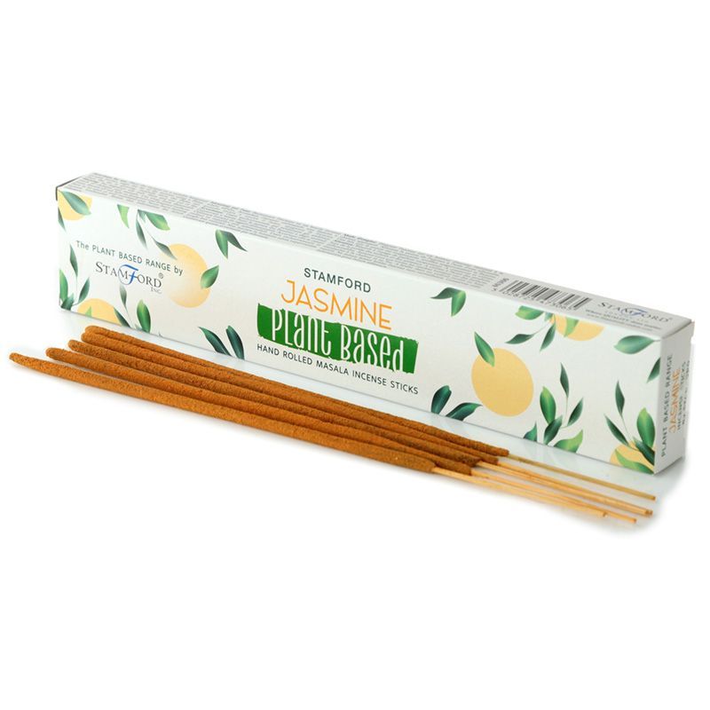 Packung mit 6 pflanzlichen Masala-Räucherstäbchen - Jasmin