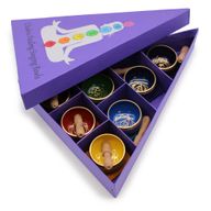 Chakra Pyramid Klangschalen Geschenkset