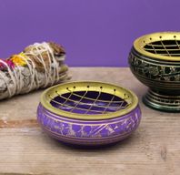 Chakra-Holzkohle-Räuchergefäß – Krone