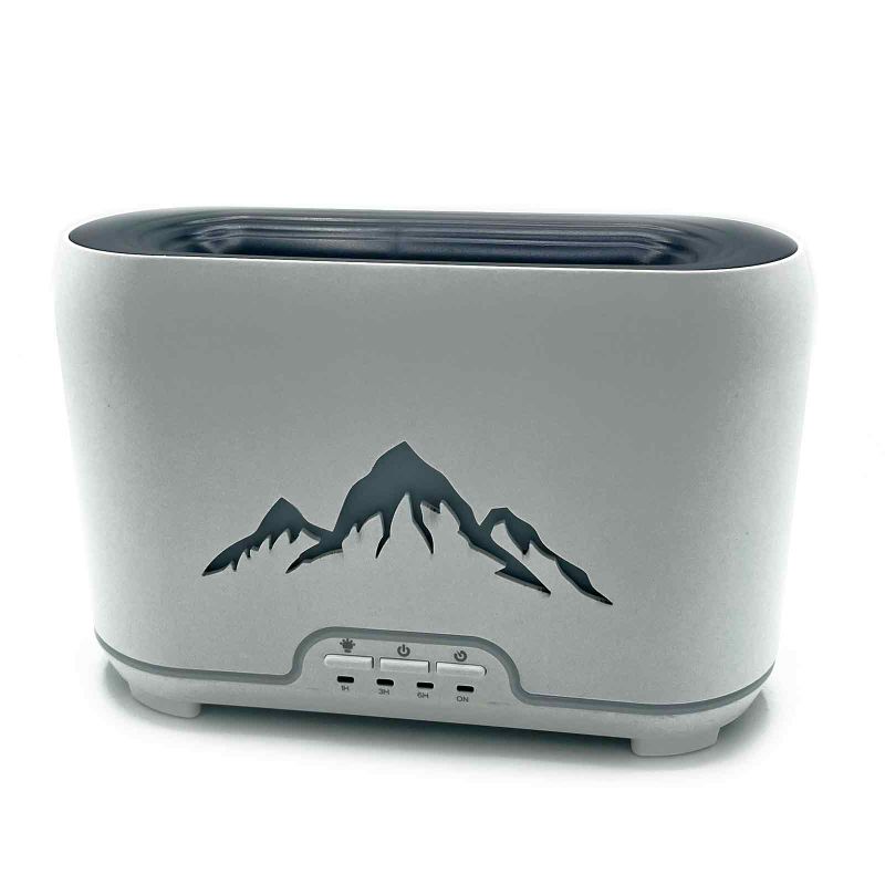 Himalaya Aroma Diffuser - USB-C - Fernbedienung - Flammeneffekt
