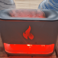 Blaze Aroma Diffuser – Himalaya-Salzkammer – USB-C – Flammeneffekt (Salz nicht enthalten)