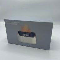 Moderner Aromadiffusor - LED-Uhr - USB-C - Flammeneffekt