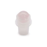 Edelstein-Rollspitze für 5-ml-Flasche – Rosenquarz