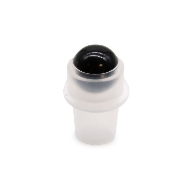 Edelstein-Rollspitze für 5-ml-Flasche – Schwarzer Turmalin