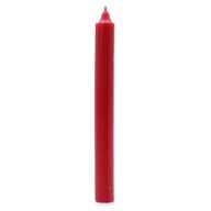 Bulk Einfarbige Tafelkerzen – Rustikales Rot – Packung mit 100