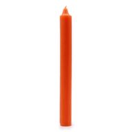 Bulk Einfarbige Tafelkerzen – Rustikales Orange – Packung mit 100