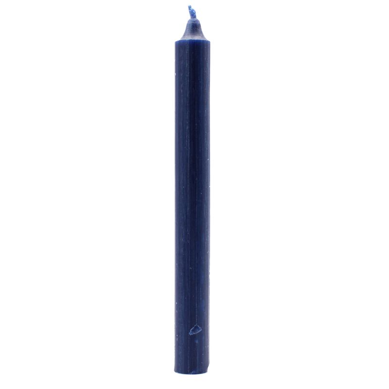 Bulk Einfarbige Tafelkerzen – Rustikales Marineblau – Packung mit 100