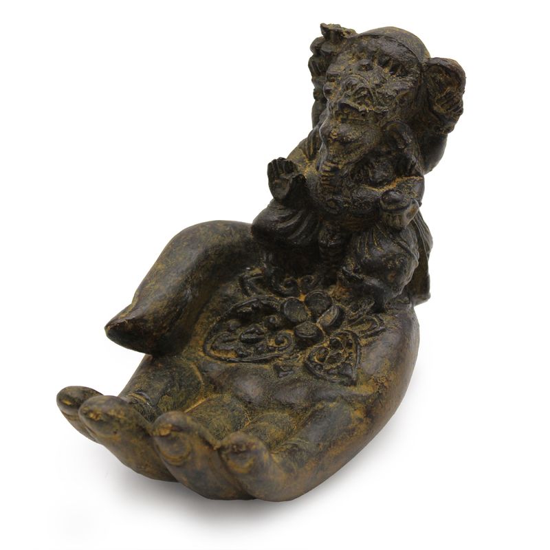 Ganesh & Hand Räuchergefäß (antik)