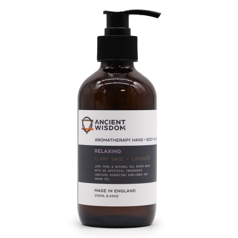 Muskatellersalbei & Lavendel Hand- und Körperwaschmittel 250ml