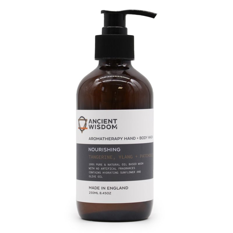 Mandarine, Ylang & Patchouli Hand- und Körperwaschmittel 250ml
