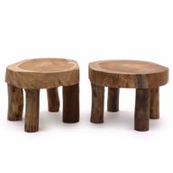 Med Teak-Pad-Display – 27 x 15 cm