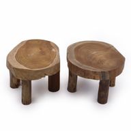 Med Teak-Pad-Display – 27 x 15 cm
