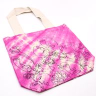 Batik-Baumwollbeutel (6 Unzen) – 38 x 42 x 12 cm – hübsches Gesicht – Magento – natürlicher Griff
