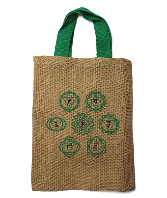 Jute-Einkaufstasche – 5 verschiedene mystische Designs