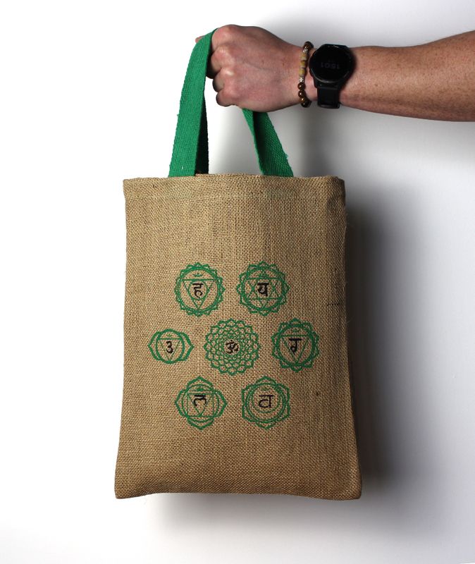 Jute-Einkaufstasche – 5 verschiedene mystische Designs
