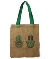 Große Jute-Einkaufstasche – 2 verschiedene Designs