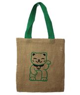 Große Jute-Einkaufstasche – 2 verschiedene Designs