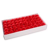 Seifenblumen zum Basteln – Med Rose – Rot mit schwarzem Rand
