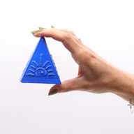 Räucherpulver-Formen-Set – Blau, Grün, Lila