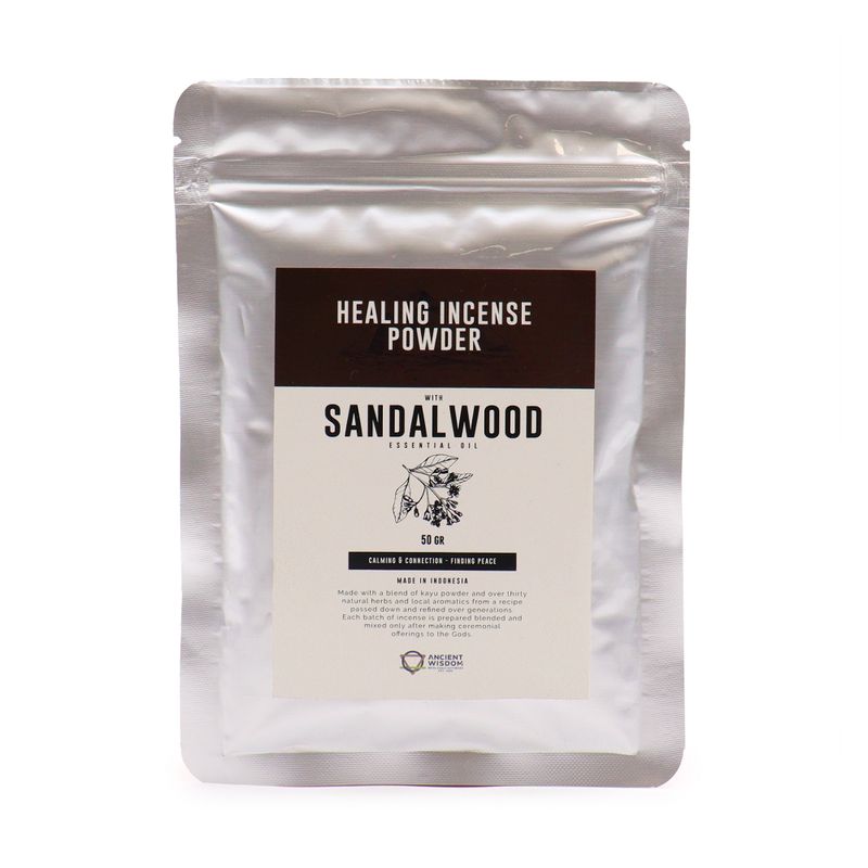 Heilendes Weihrauchpulver – Sandelholz, 50 g