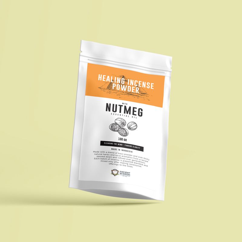 Heilendes Weihrauchpulver – Muskatnuss, 100 g