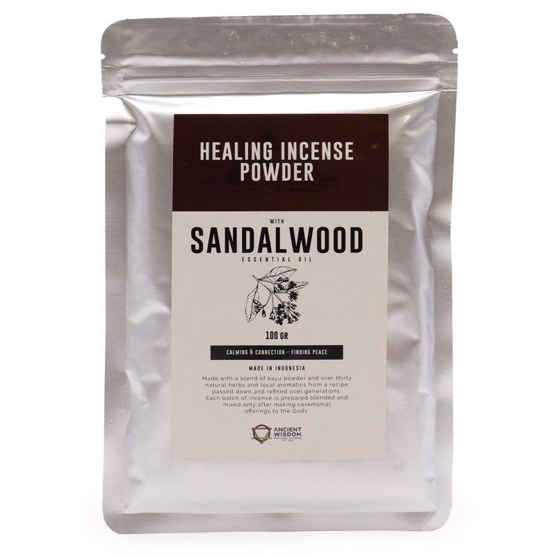 Heilendes Weihrauchpulver – Sandelholz, 100 g