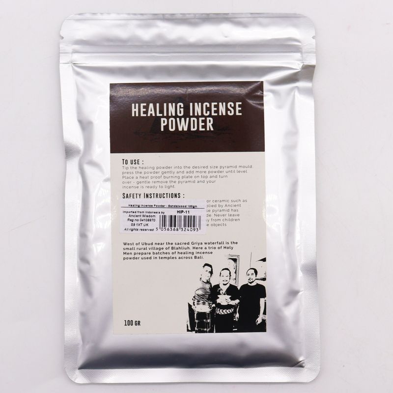 Heilendes Weihrauchpulver – Sandelholz, 100 g